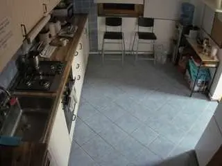 Camsoda Free Live Porn of voyeurcam-julmodels-kitchen-2