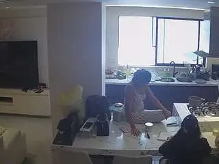 Camsoda Private Sex Chat of voyeurcam-casa-salsa-kitchen
