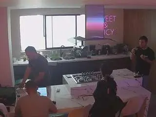 Camsoda Free Live Porn of voyeurcam-casa-salsa-kitchen