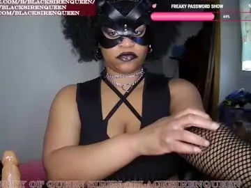 Chaturbate Live Sex of blacksirenqueen