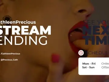 Chaturbate Best live sex cam show of cathleenprecious