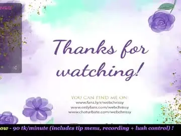 Chaturbate Free Porn Cam of webchrissy