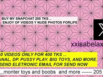 Chaturbate Best live sex cam show of xxisabelaxxx
