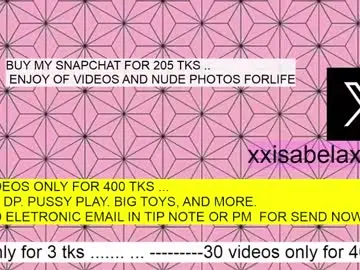 Chaturbate Free Porn Cam of xxisabelaxxx