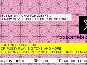 Chaturbate Adult Video Chat of xxisabelaxxx