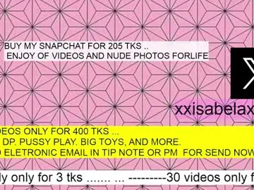 Chaturbate Watch Live Sex Cams of xxisabelaxxx