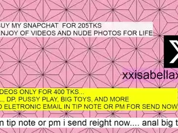 Chaturbate Free Live Porn of xxisabelaxxx