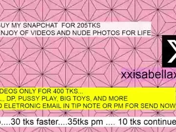 Chaturbate Watch Live Sex Cams of xxisabelaxxx
