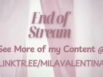 Chaturbate Live Porn of milavalentinax