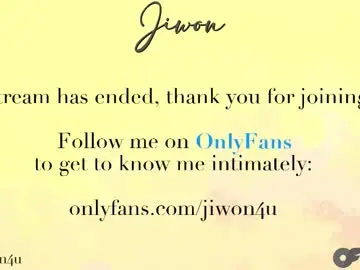 Chaturbate Best Webcam of jiwon4u