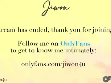 Chaturbate Free Porn Cam of jiwon4u