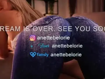 Chaturbate Private Sex Chat of anette_belorie