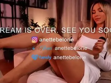 Chaturbate Sex Cam of anette_belorie
