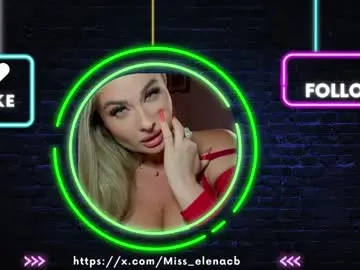Chaturbate Watch Live Sex Cams of miss_elena