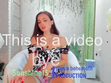 Chaturbate Best live sex cam show of sunshine13_