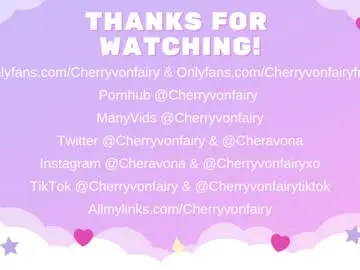 Chaturbate Private Sex Chat of cherryvonfairy