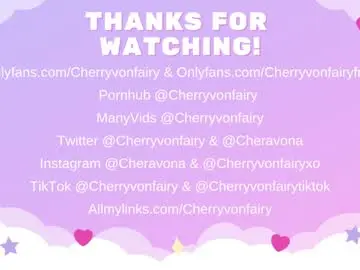 Chaturbate Live Sex of cherryvonfairy