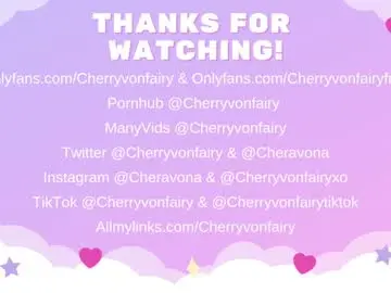 Chaturbate Adult Webcams of cherryvonfairy