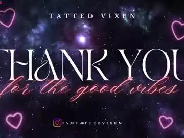 Chaturbate Sex Chat of tatted_vixen