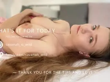 Chaturbate Best live sex cam show of savanah_wild