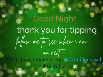 Chaturbate Free Live Porn of camillacassidy