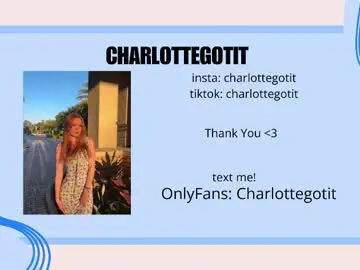 Chaturbate Adult Video Chat of charlottegotit