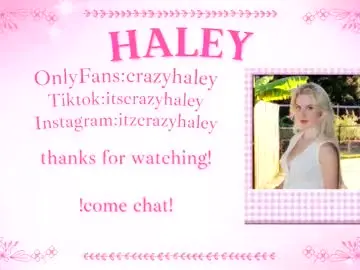 Chaturbate Private Sex Chat of haleycrazy
