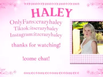 Chaturbate Adult Video Chat of haleycrazy