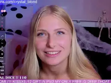 Chaturbate Watch Live Sex Cams of crystal_blond
