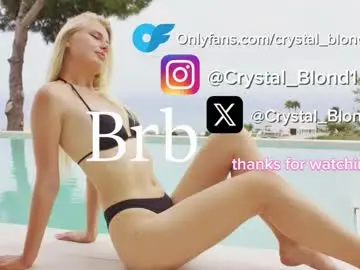 Chaturbate Live Porn of crystal_blond
