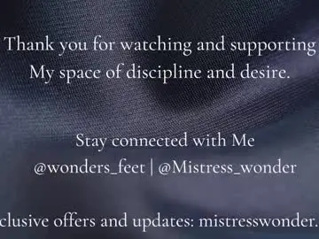 Chaturbate Best live sex cam show of wonders_feet