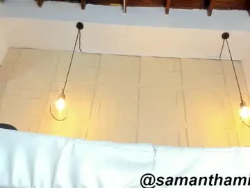 Chaturbate Best live sex cam show of samanthamilan