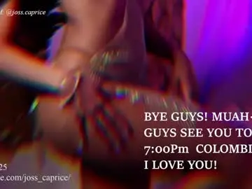 Chaturbate Live Sex Cam of joss_caprice