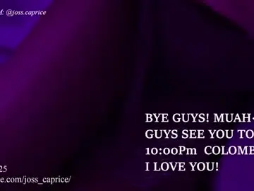 Chaturbate Adult Webcam of joss_caprice