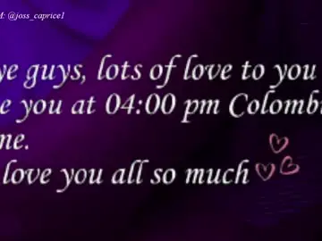 Chaturbate Nude Webcam of joss_caprice