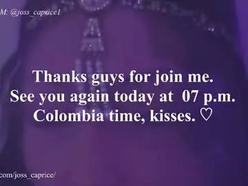 Chaturbate Sex Cam of joss_caprice