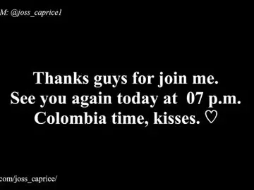 Chaturbate Sex Cam of joss_caprice