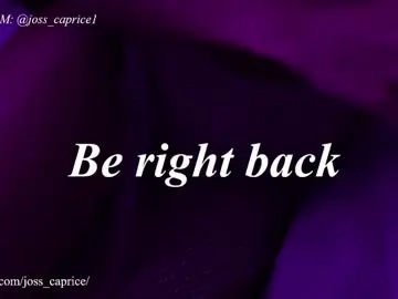Chaturbate Best Webcam of joss_caprice
