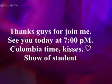 Chaturbate Live Sex of joss_caprice