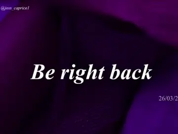 Chaturbate Best live sex cam show of joss_caprice