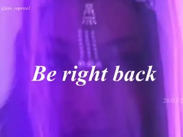 Chaturbate Live Sex Cam of joss_caprice