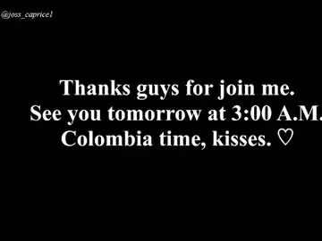 Chaturbate Live Sex Cam of joss_caprice