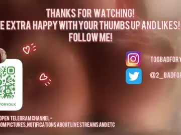 Chaturbate Watch Live Sex Cams of 2badforyou