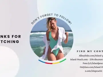 Chaturbate Live Sex of island_peach