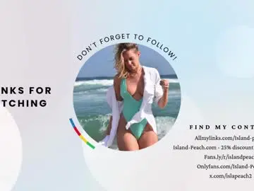 Chaturbate Free Porn Cam of island_peach