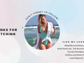 Chaturbate Sex Cam of island_peach