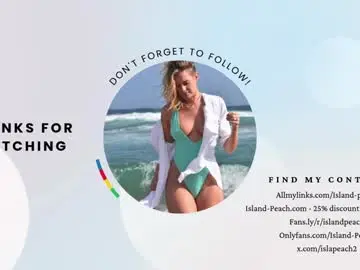 Chaturbate Adult Webcams of island_peach