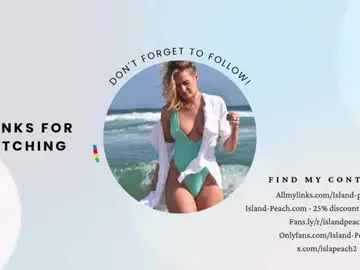 Chaturbate Live Sex of island_peach