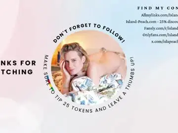 Chaturbate Adult Video Chat of island_peach