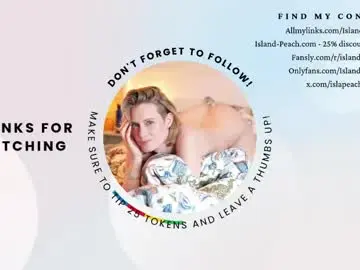 Chaturbate Live Sex Cam of island_peach